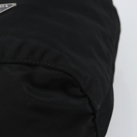 PRADA Purse Pouch Nylon Black Auth 160277