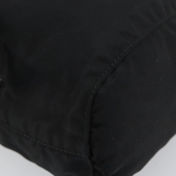 PRADA Purse Pouch Nylon Black Auth 160277