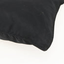 PRADA Shoulder Bag Nylon Black Silver Auth 160278-10