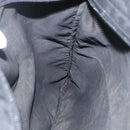 PRADA Shoulder Bag Nylon Black Silver Auth 160278-19