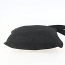 PRADA Shoulder Bag Nylon Black Silver Auth 160278-9