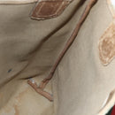 GUCCI GG Supreme Web Sherry Line Tote Bag PVC Beige 40 02 003 Auth 160283-19