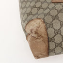GUCCI GG Supreme Web Sherry Line Tote Bag PVC Beige 002 904 0222 Auth 160284-15