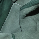 Coach Backpack Leather Green Gold Auth 160288-11