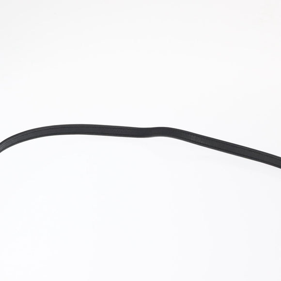 GUCCI Shoulder Bag Leather Black Gold 007 87 0012 Auth 160291