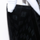 SAINT LAURENT Shoulder Bag Embossed leather Black Gold Auth 160293V-21