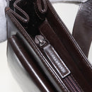 GUCCI Shoulder Bag Leather Brown Auth 160297-17