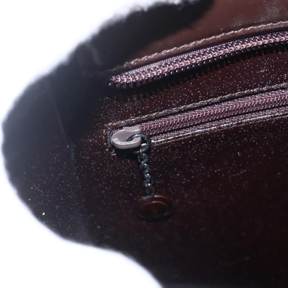 GUCCI Shoulder Bag Leather Brown Auth 160297