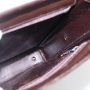 GUCCI Shoulder Bag Leather Brown Auth 160297-20
