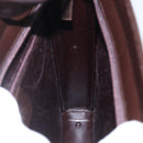GUCCI Shoulder Bag Leather Brown Auth 160297-21