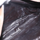 FENDI Zucchino Canvas Shoulder Bag PVC Brown Gold Auth 160299-10
