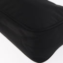 PRADA Hand Pouch Nylon Black Auth 160303-14