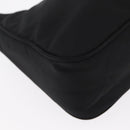 PRADA Hand Pouch Nylon Black Auth 160303-15