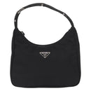 PRADA Hand Pouch Nylon Black Auth 160303-13