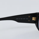 CHANEL Sunglasses plastic Black CC Auth 160310-10