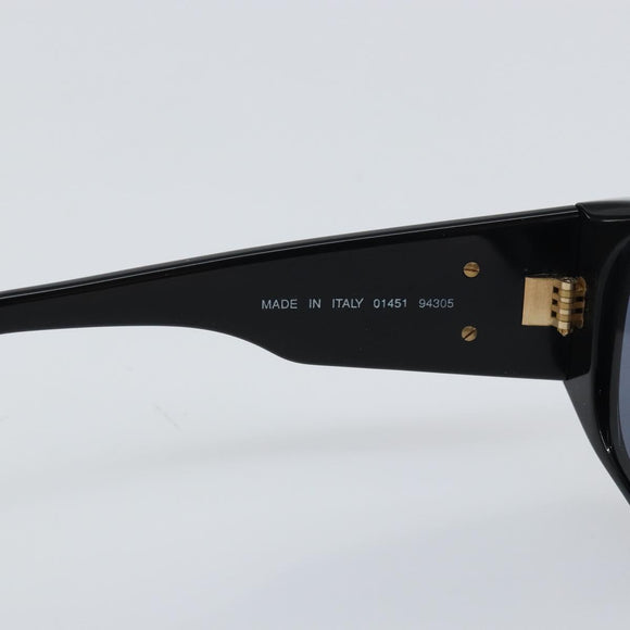 CHANEL Sunglasses plastic Black CC Auth 160310A