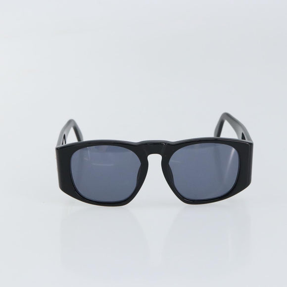 CHANEL Sunglasses plastic Black CC Auth 160310