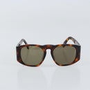 CHANEL Sunglasses plastic Brown CC Auth 160311-2