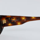 CHANEL Sunglasses plastic Brown CC Auth 160311-9