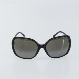 CHANEL Sunglasses plastic Black CC Auth 160313 - 0