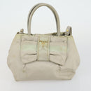 PRADA Hand Bag Nylon 5 Set Beige Khaki Brown Auth 160314-17