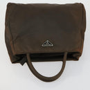 PRADA Hand Bag Nylon 5 Set Beige Khaki Brown Auth 160314-9