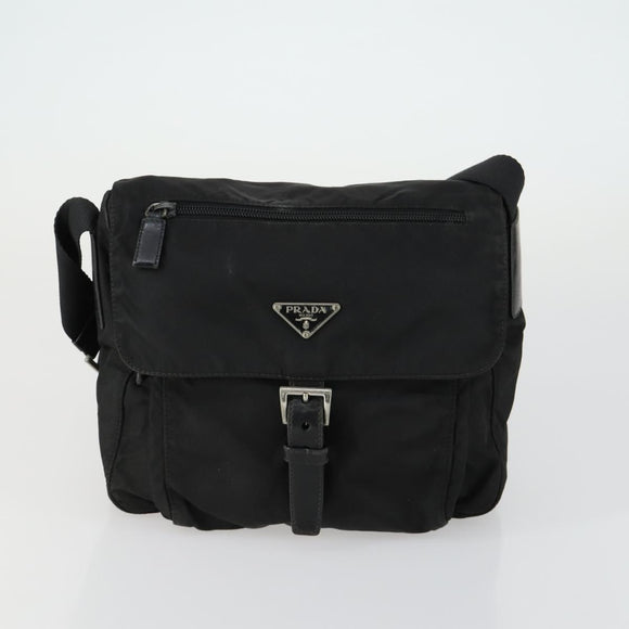 PRADA Hand Bag Nylon 5 Set Khaki Black Auth 160316