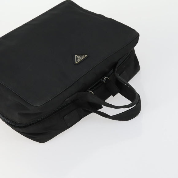 PRADA Hand Bag Nylon 5 Set Khaki Black Auth 160316