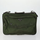 PRADA Hand Bag Nylon 5 Set Khaki Black Auth 160316-2