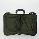 PRADA Hand Bag Nylon 5 Set Khaki Black Auth 160316-3