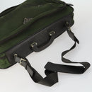 PRADA Hand Bag Nylon 5 Set Khaki Black Auth 160316-4
