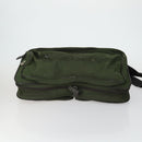 PRADA Hand Bag Nylon 5 Set Khaki Black Auth 160316-5