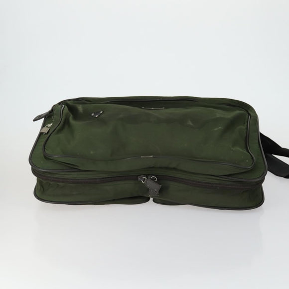 PRADA Hand Bag Nylon 5 Set Khaki Black Auth 160316
