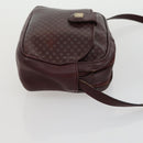 CELINE Macadam Canvas Shoulder Bag Leather 3 Set Red Navy Auth 160319-11