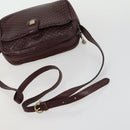 CELINE Macadam Canvas Shoulder Bag Leather 3 Set Red Navy Auth 160319-12
