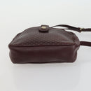 CELINE Macadam Canvas Shoulder Bag Leather 3 Set Red Navy Auth 160319-14