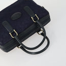CELINE Macadam Canvas Shoulder Bag Leather 3 Set Red Navy Auth 160319-5