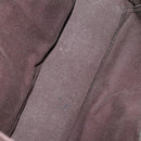 HERMES Fourre Tout Hand Bag Canvas 4 Set Black Red Bordeaux Auth 160325-13