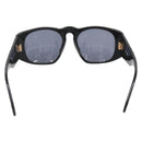 CHANEL Sonnenbrille Kunststoff Schwarz CC Auth 160328-3