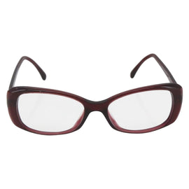 CHANEL Glasses plastic Red CC Auth 160330 - 0