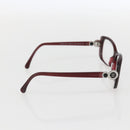 CHANEL Glasses plastic Red CC Auth 160330-4