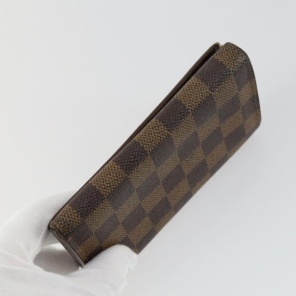 LOUIS VUITTON Monogram Damier Wallet 4 Set LV Auth 160331