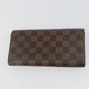 LOUIS VUITTON Monogram Damier Wallet 4 Set LV Auth 160331-15