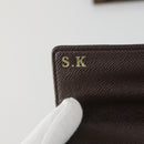 LOUIS VUITTON Monogram Damier Wallet 4 Set LV Auth 160331-18