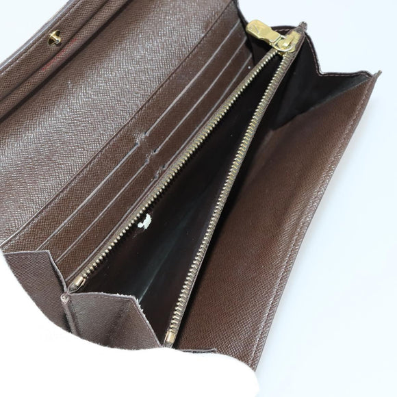 LOUIS VUITTON Monogram Damier Wallet 4 Set LV Auth 160331