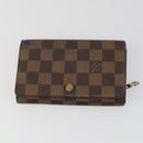 LOUIS VUITTON Monogram Damier Wallet 4 Set LV Auth 160331-2