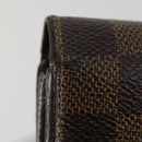 LOUIS VUITTON Monogram Damier Wallet 4 Set LV Auth 160331-23