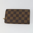 LOUIS VUITTON Monogram Damier Wallet 4 Set LV Auth 160331-3