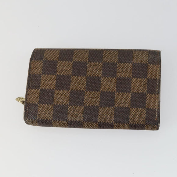 LOUIS VUITTON Monogram Damier Wallet 4 Set LV Auth 160331