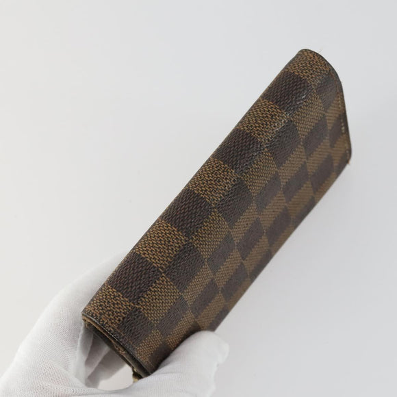 LOUIS VUITTON Monogram Damier Wallet 4 Set LV Auth 160331